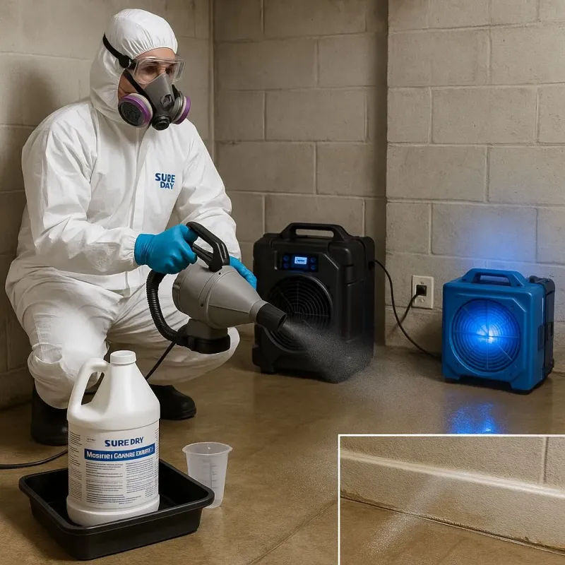 Sanitization and Odor Removal process in Somerset, OH