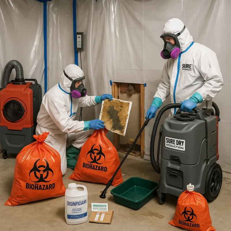 Contaminated Water Handling Protocols process in Somerset, OH